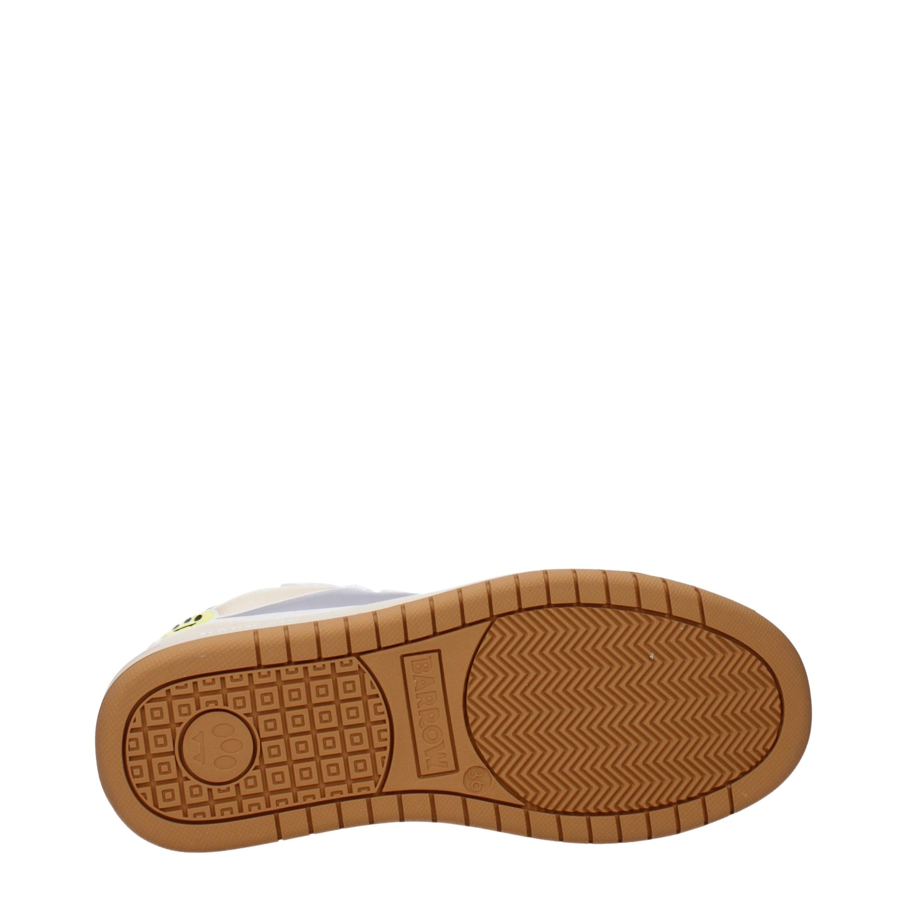 Barrow Beige Leather Low Top Sneakers | Regal Royce