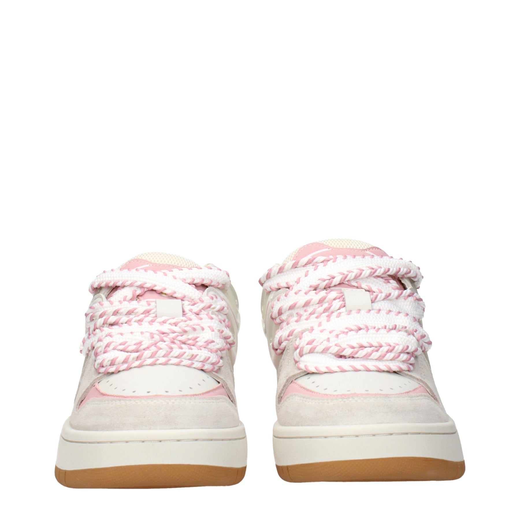 Barrow White Leather Low Top Sneakers | Regal Royce