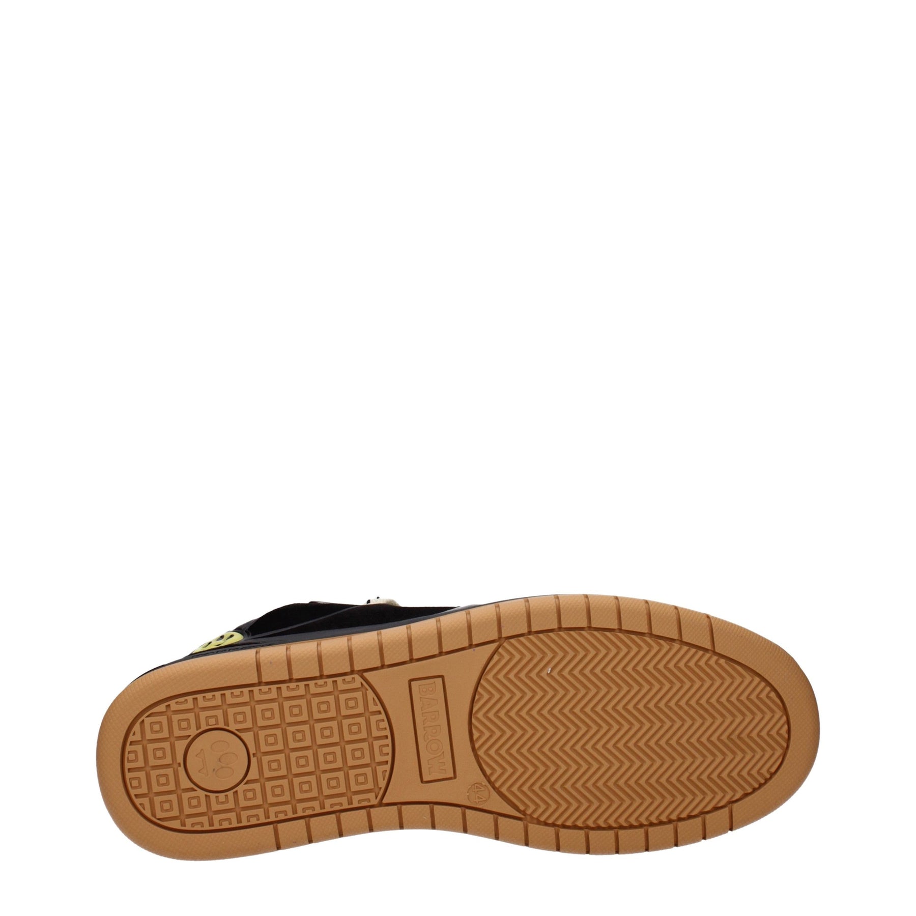Barrow Black Leather Sneakers | Regal Royce