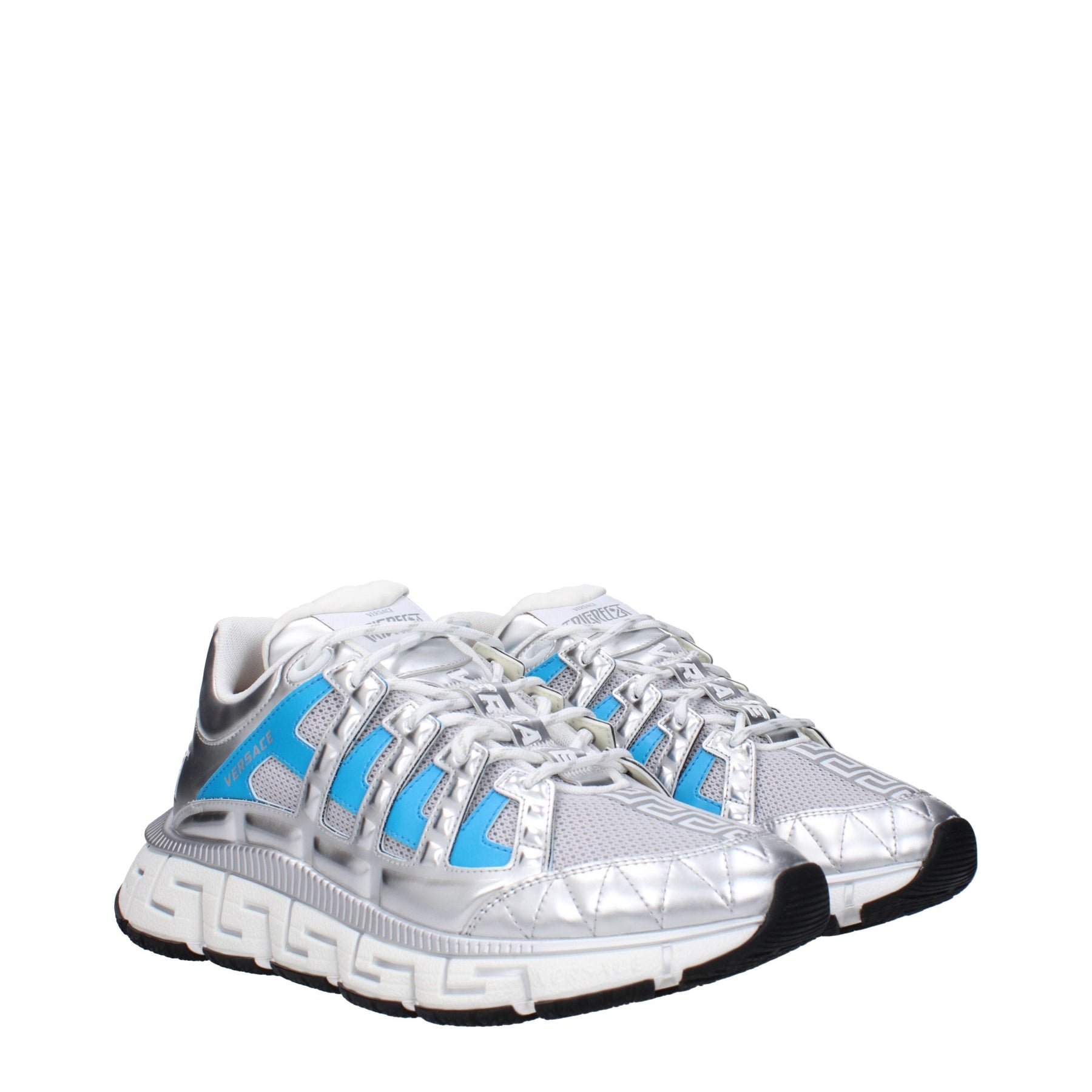 Versace Gray Fabric Athletic Sneakers | Regal Royce