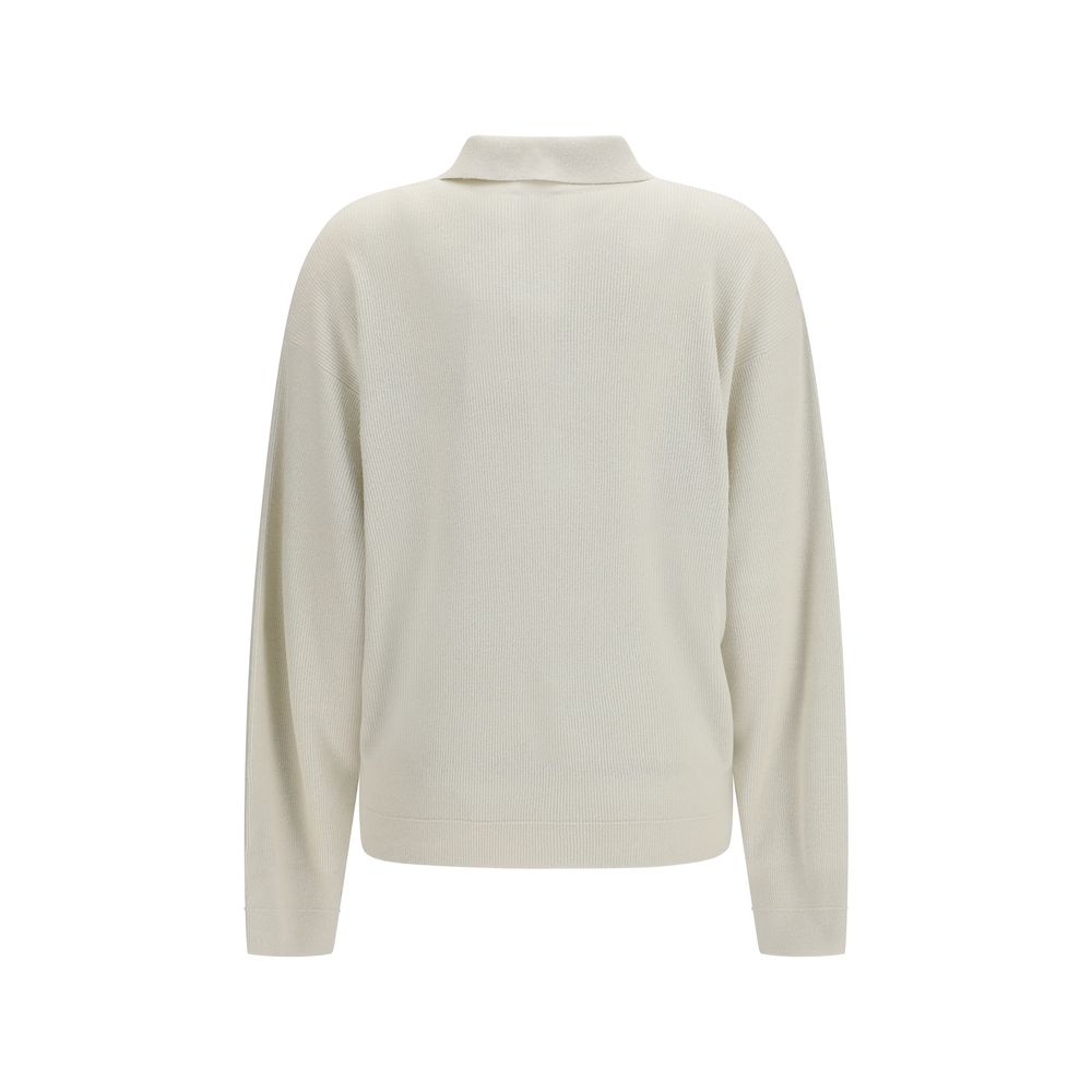 Calvin Klein Beige Silk Sweatshirt | Regal Royce