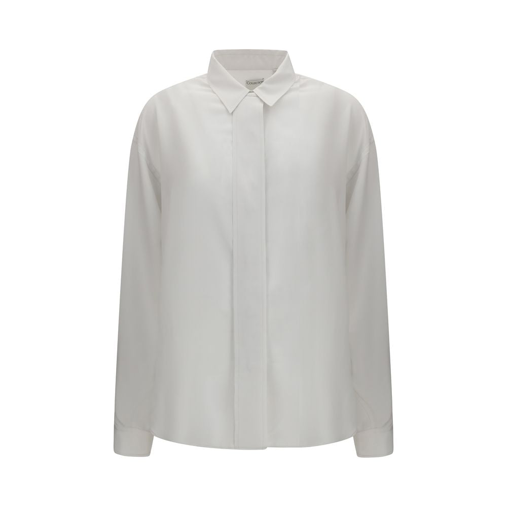 Calvin Klein White Silk Dress Shirt | Regal Royce
