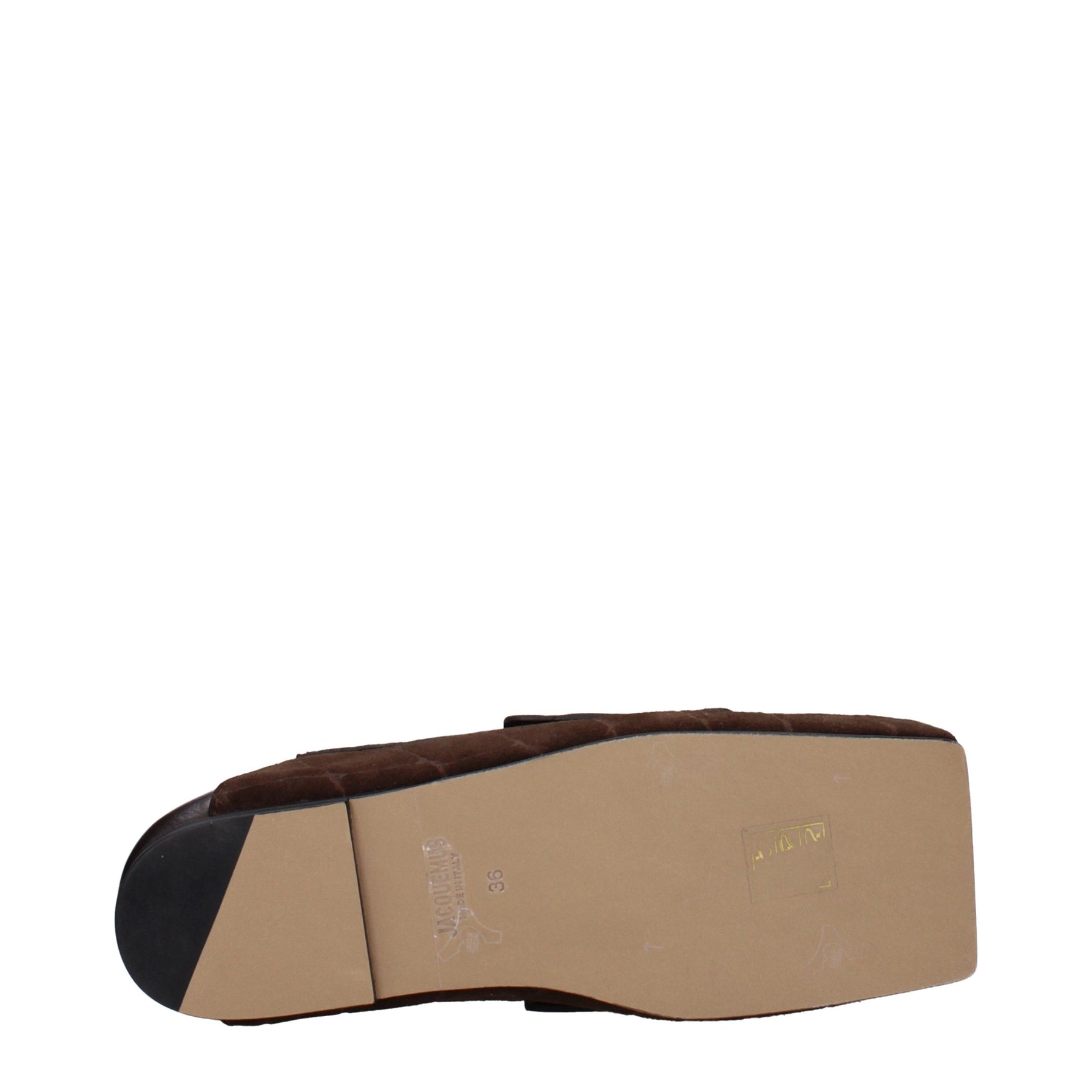 Jacquemus Brown Leather Slip-On Loafers | Regal Royce