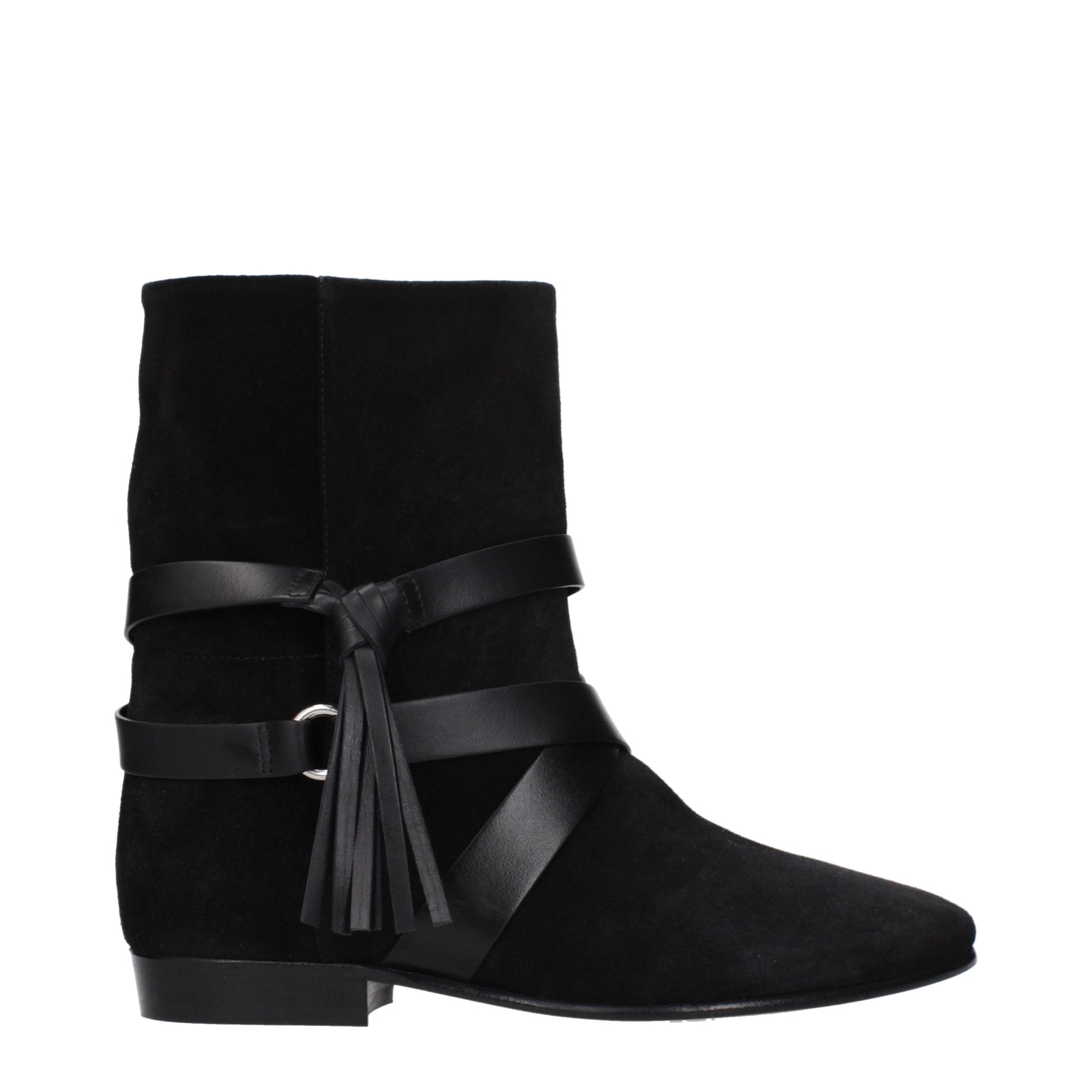 Isabel Marant Black Leather Ankle Boots | Regal Royce