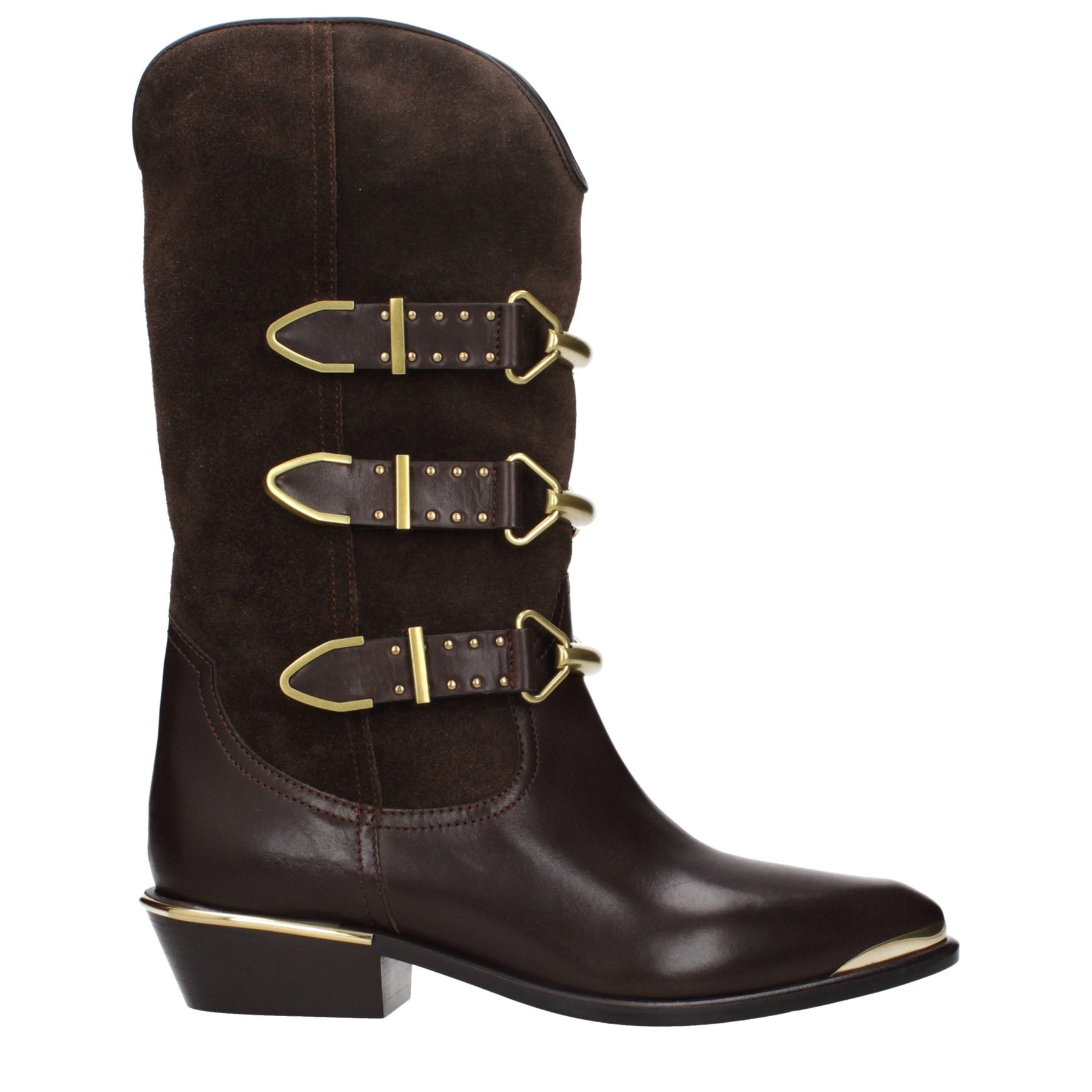 Isabel Marant Brown Leather Ankle Boots | Regal Royce