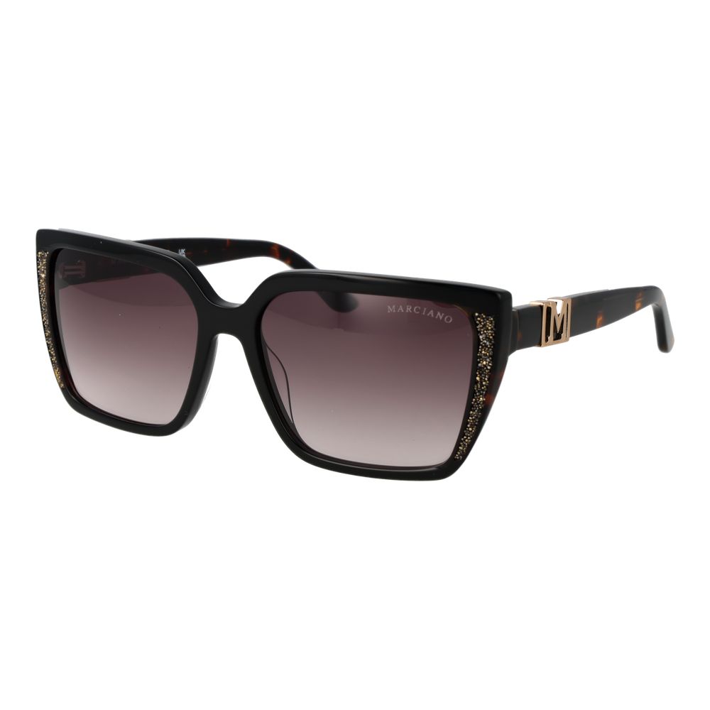 Marciano by Guess Black Acetate Sunglasses | Regal Royce