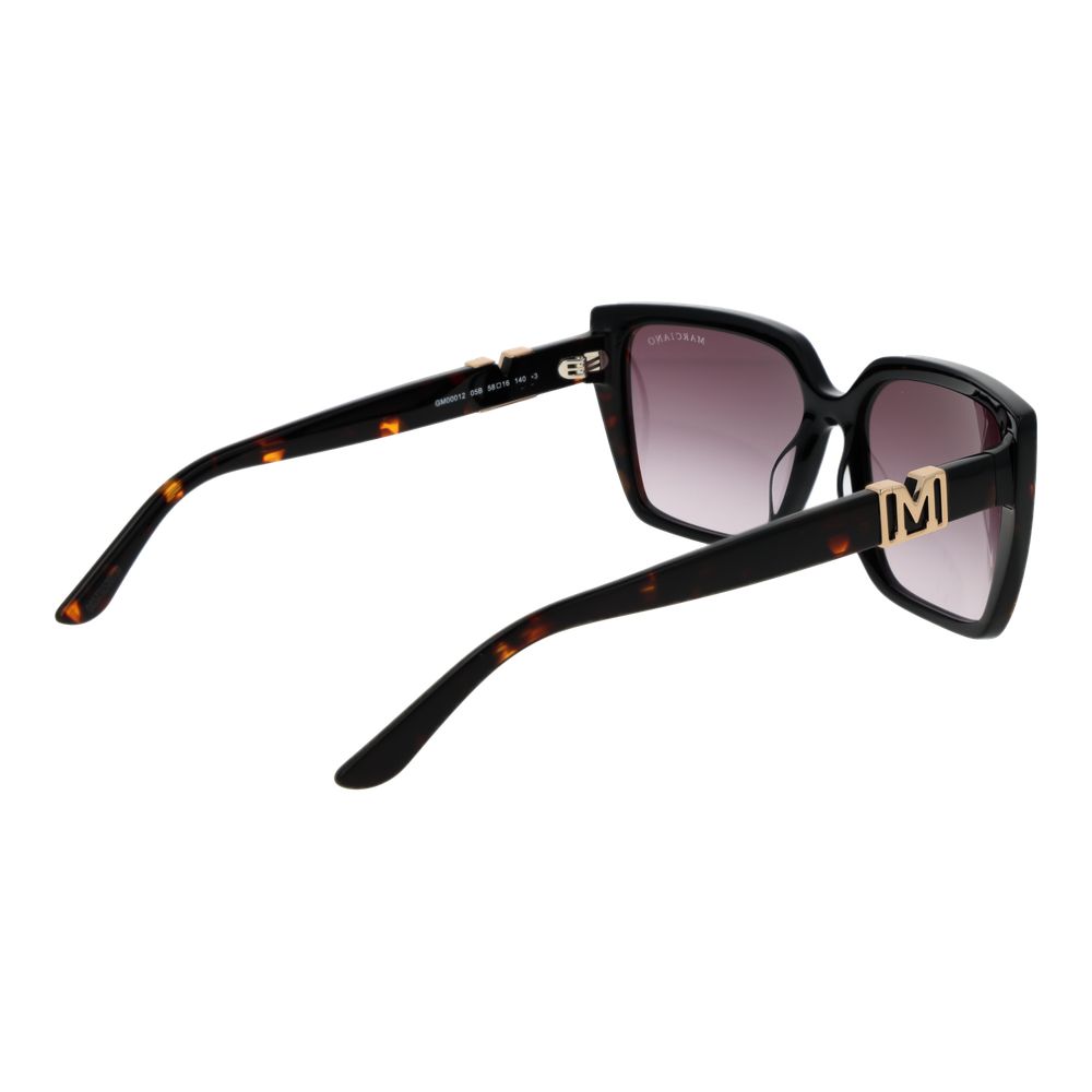 Marciano by Guess Black Acetate Sunglasses | Regal Royce