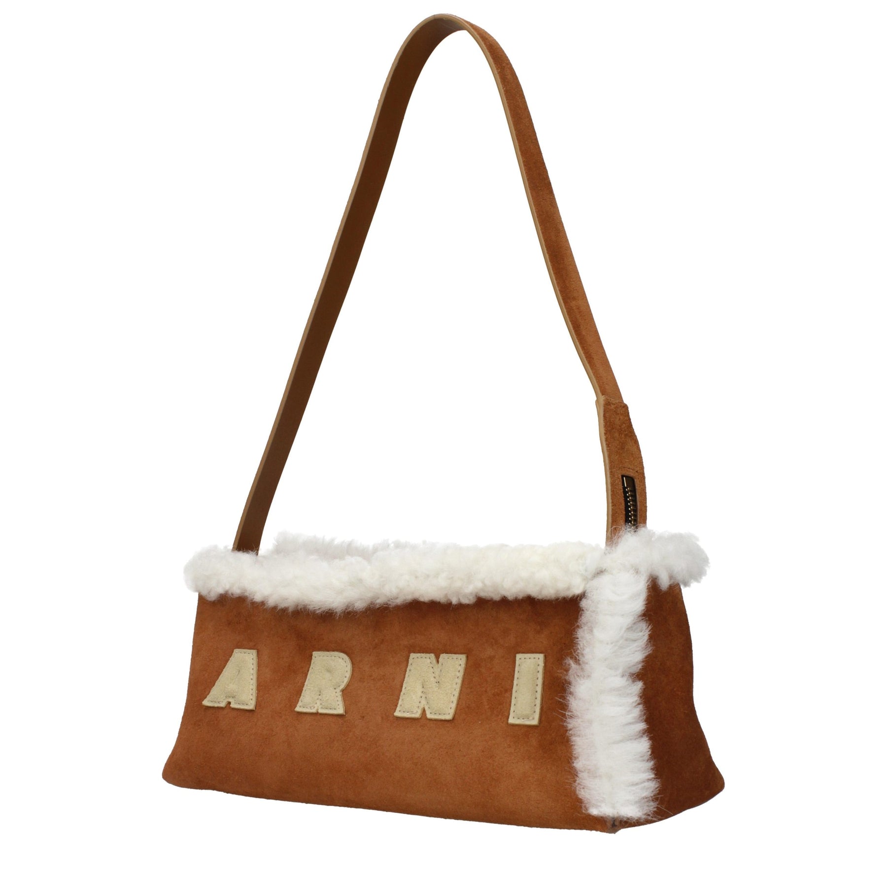 Marni Brown Leather Shoulder Bag | Regal Royce