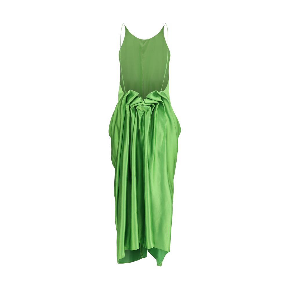 Khaite Bicolor Copper Casual Dress | Regal Royce