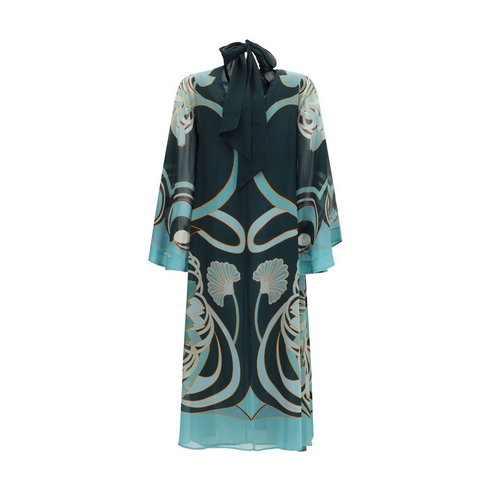 La Double J Blue Silk Casual Dress | Regal Royce