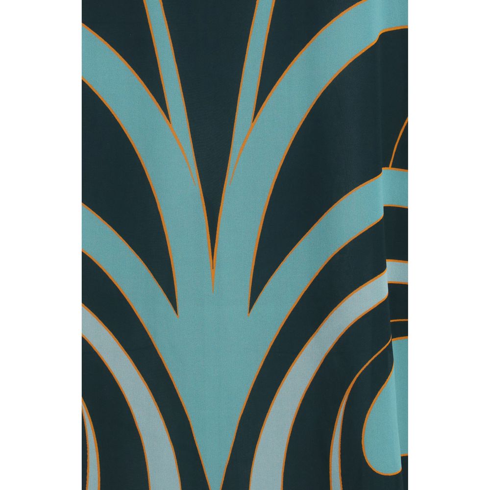 La Double J Blue Silk Casual Dress | Regal Royce