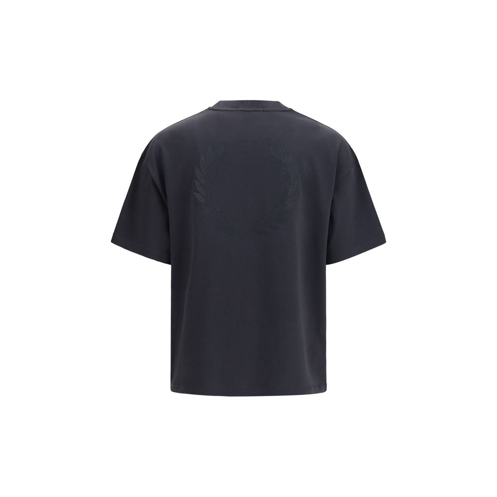 Fred Perry Black Cotton T-Shirt | Regal Royce