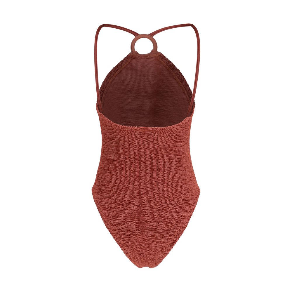 Hunza G Multicolor Polyamide One-Piece Swimsuit | Regal Royce
