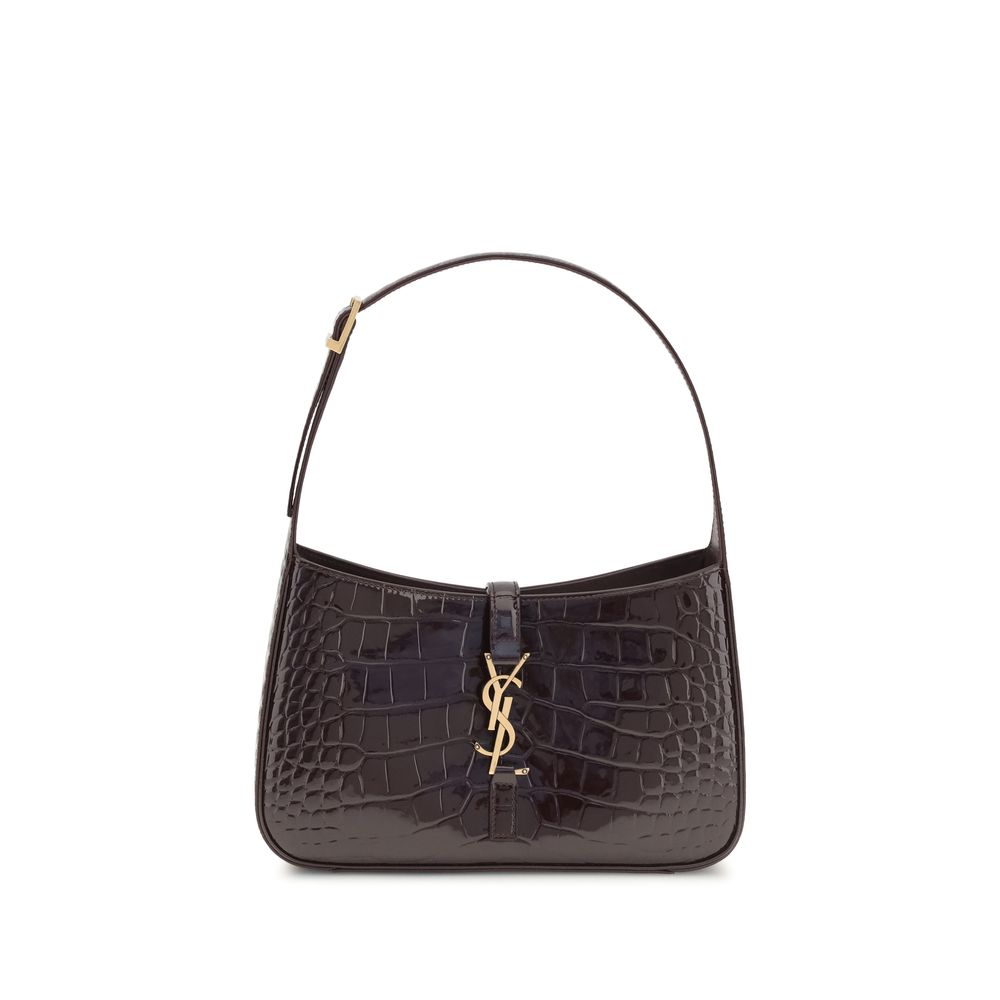 Saint Laurent Bordeaux Crocodile Shoulder Bag | Regal Royce