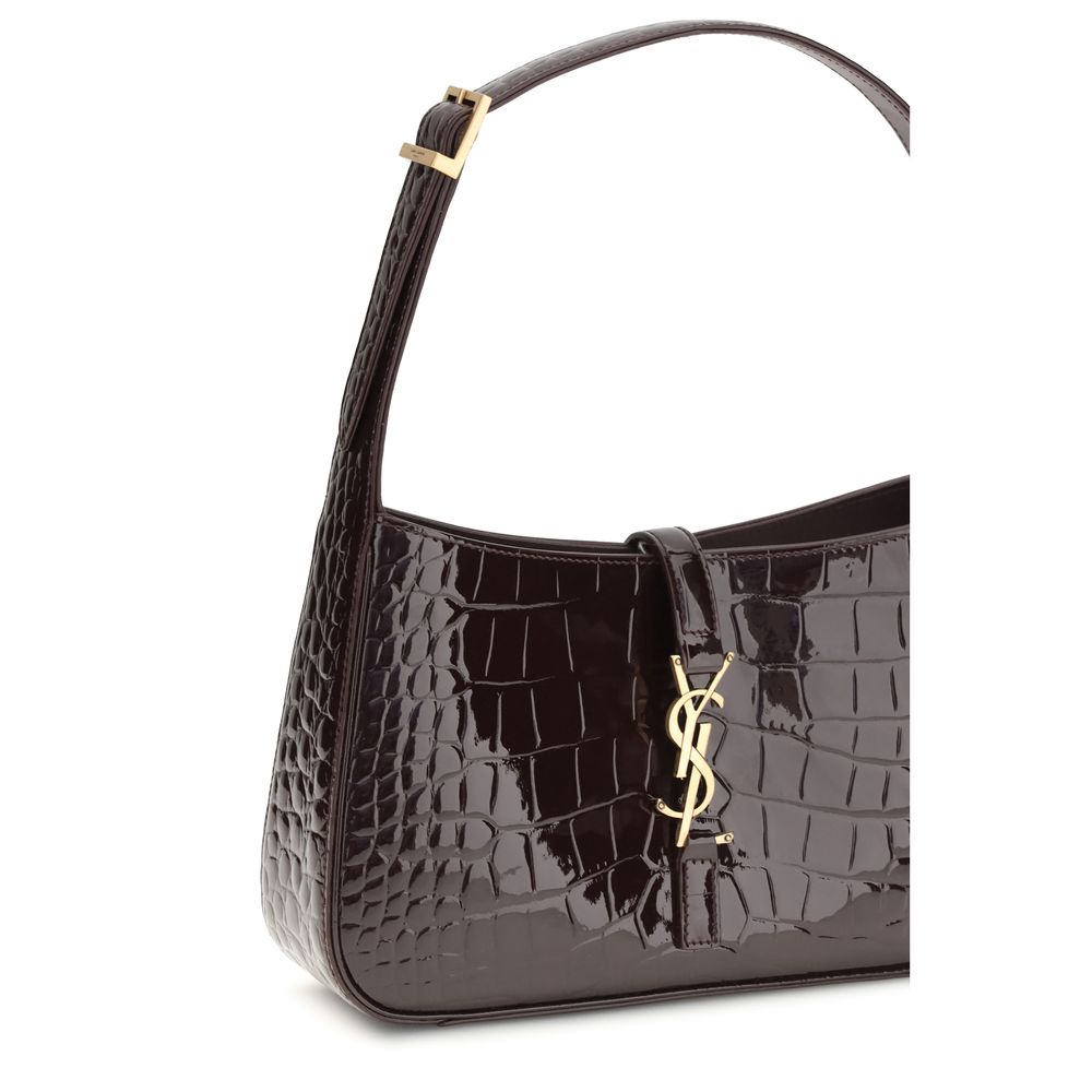 Saint Laurent Bordeaux Crocodile Shoulder Bag | Regal Royce