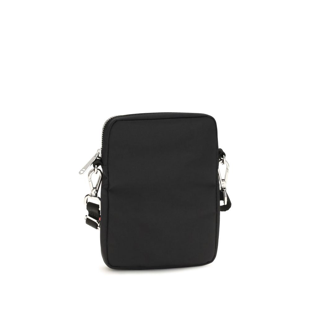 Fred Perry Black Nylon Shoulder Bag | Regal Royce