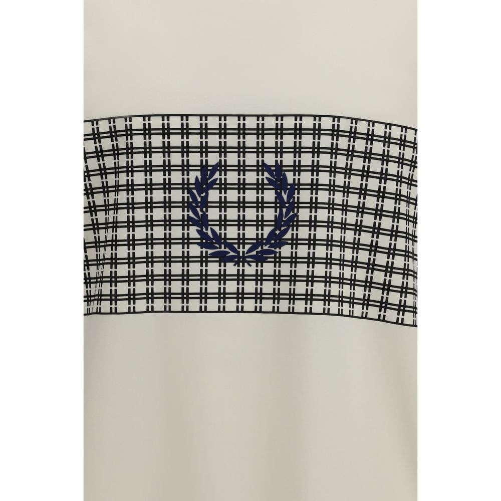 Fred Perry Beige Cotton T-Shirt | Regal Royce