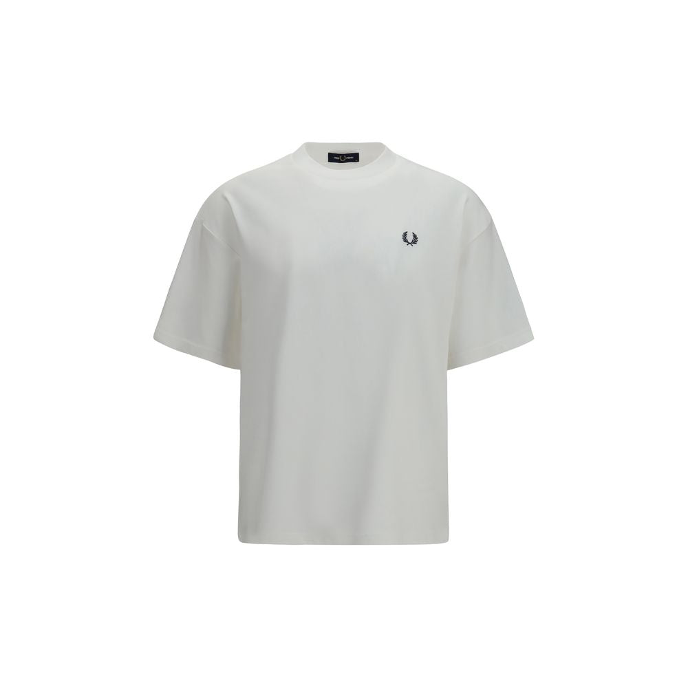 Fred Perry White Cotton T-Shirt | Regal Royce