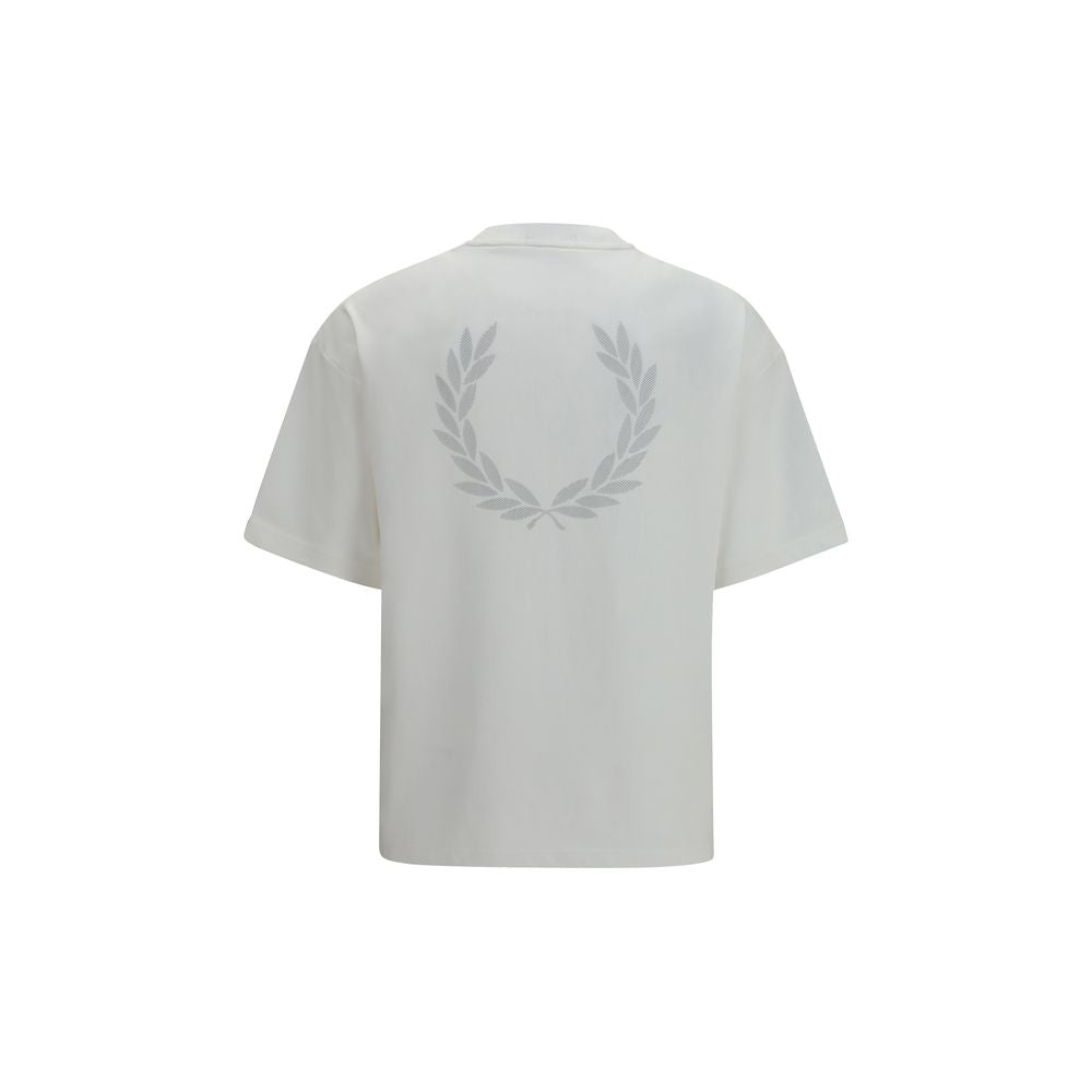 Fred Perry White Cotton T-Shirt | Regal Royce