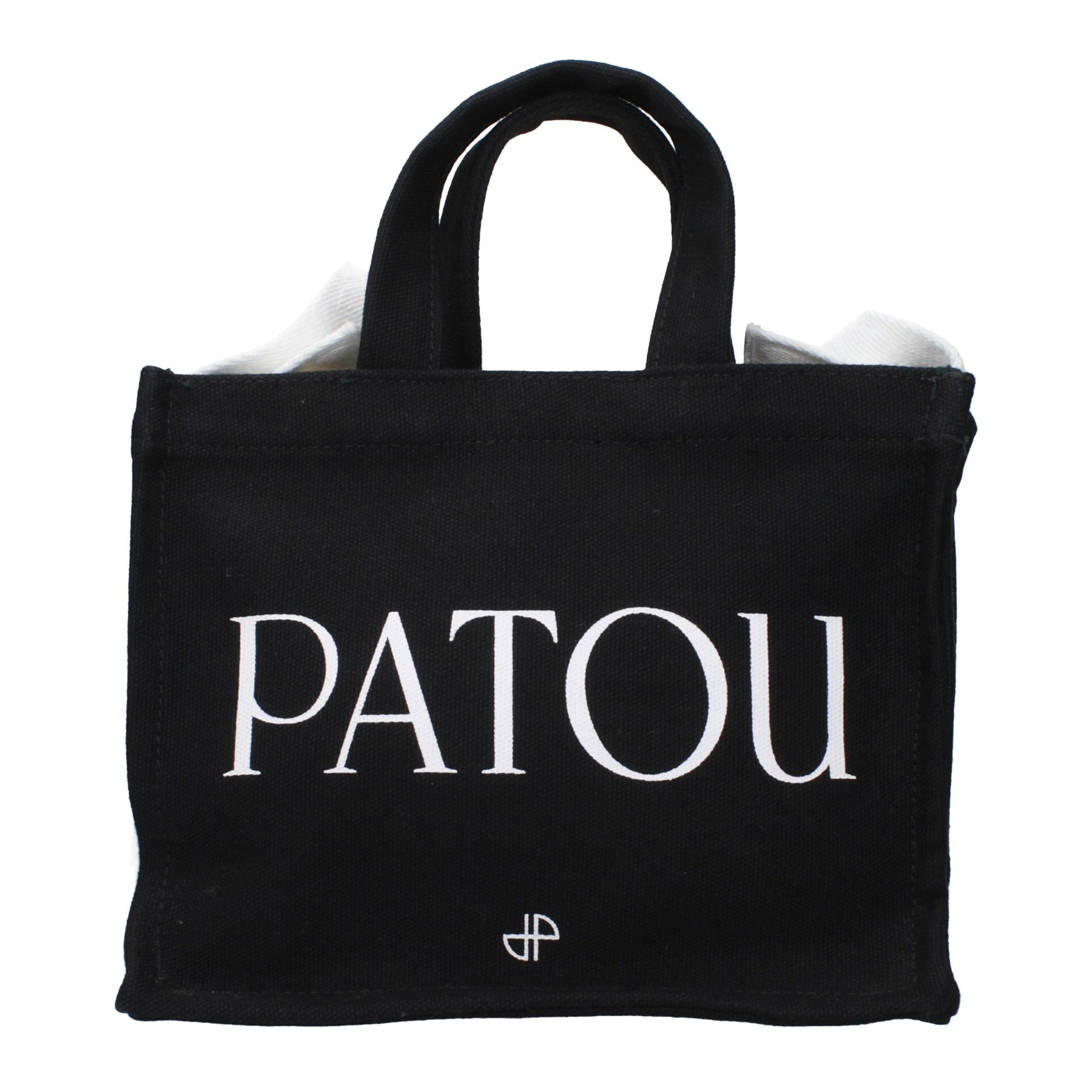 Patou Black Cotton Handbag | Regal Royce