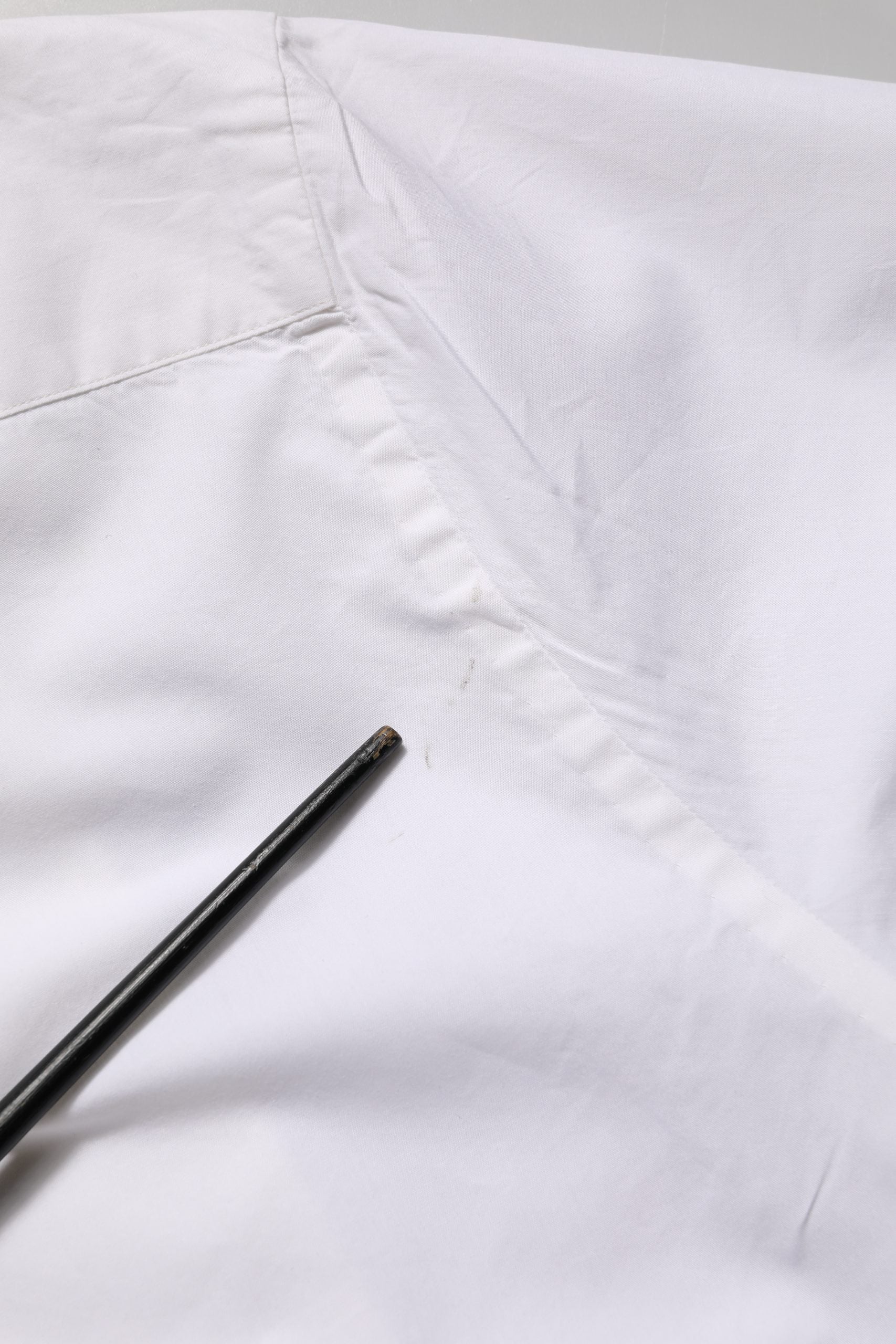 Dolce & Gabbana White Bib Cotton Poplin Dress Formal Shirt | Regal Royce