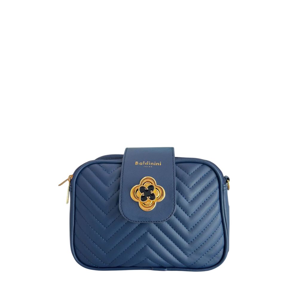 Baldinini Trend Blue PU Women Crossbody Bag | Regal Royce