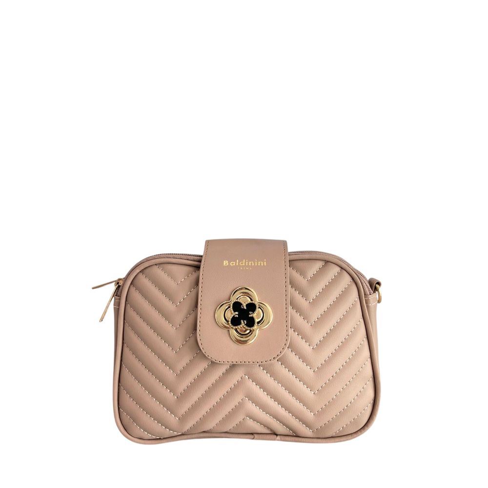Baldinini Trend Beige PU Women Crossbody | Regal Royce