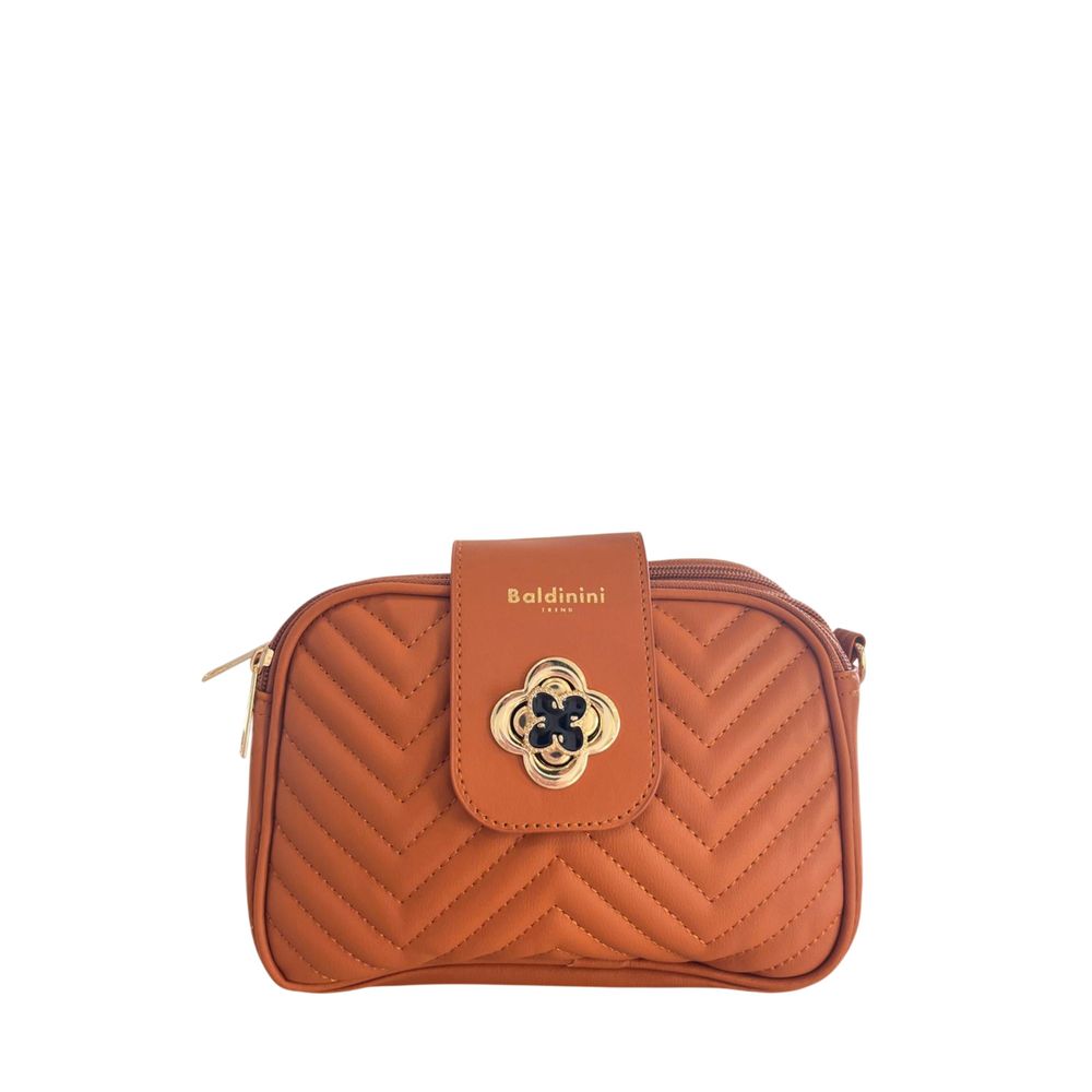 Baldinini Trend Brown PU Women Crossbody Bag | Regal Royce