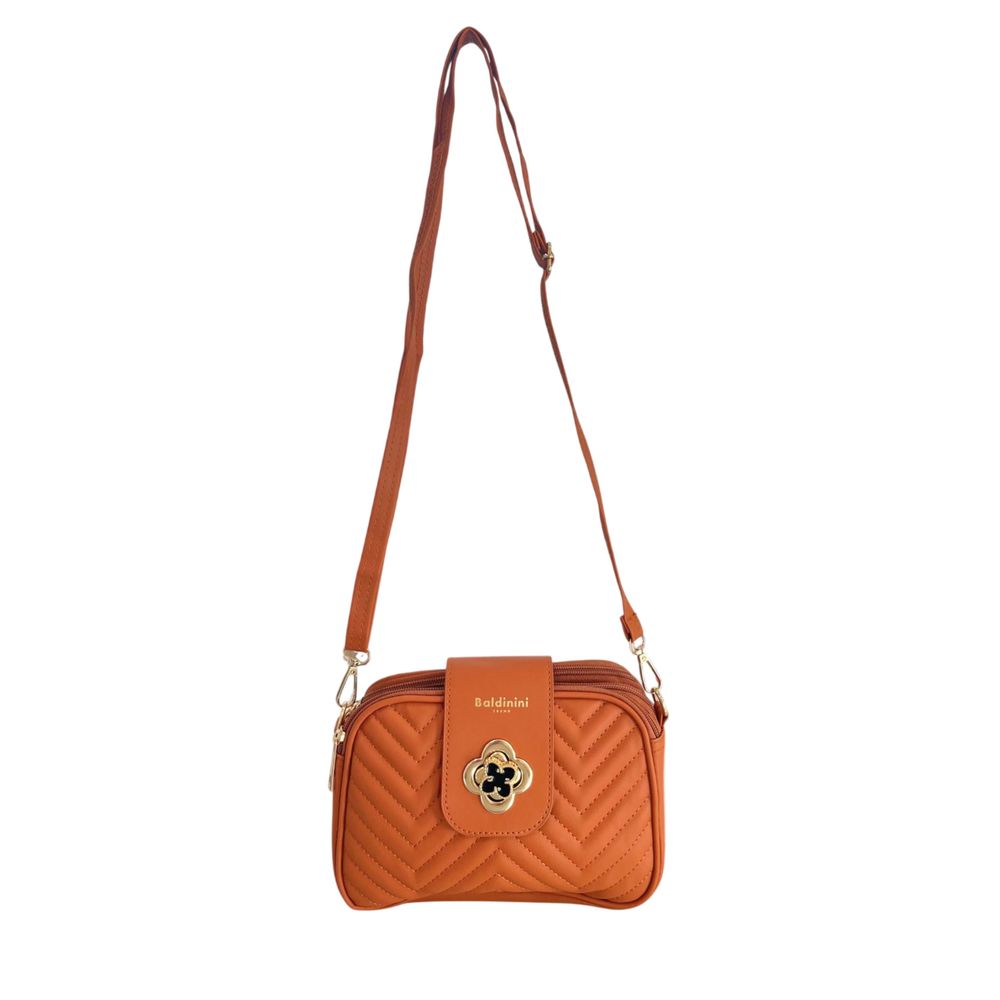 Baldinini Trend Brown PU Women Crossbody Bag | Regal Royce
