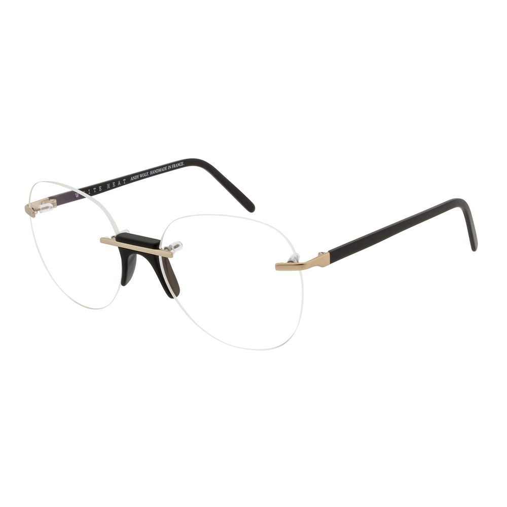 Andy Wolf Black Metal Glasses (Frames) | Regal Royce