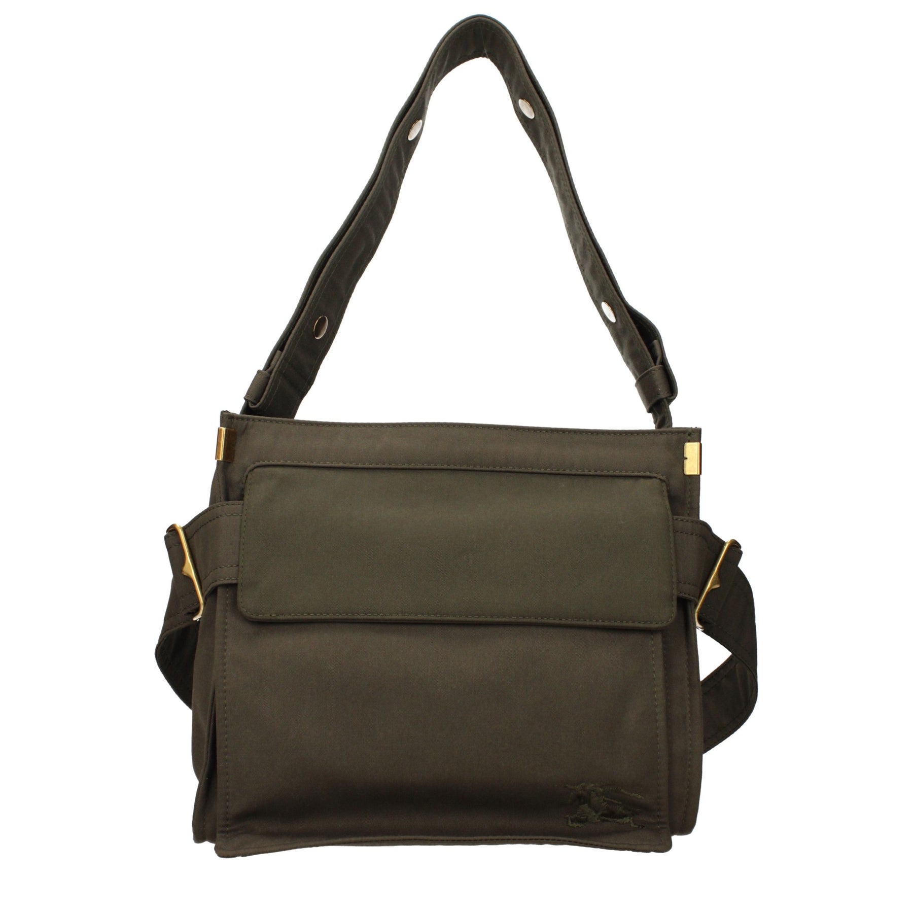 Burberry Green Fabric Shoulder Bag | Regal Royce