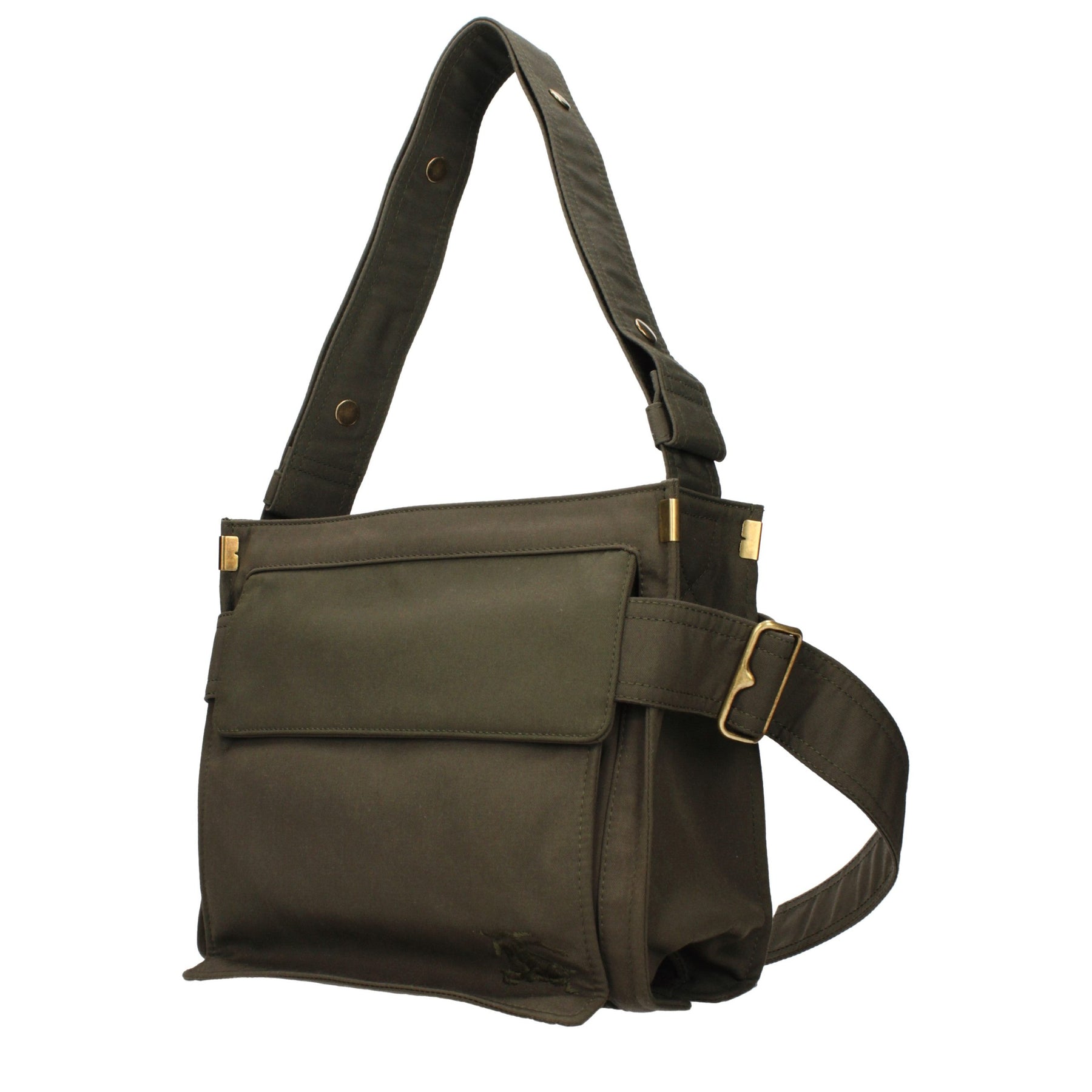 Burberry Green Fabric Shoulder Bag | Regal Royce