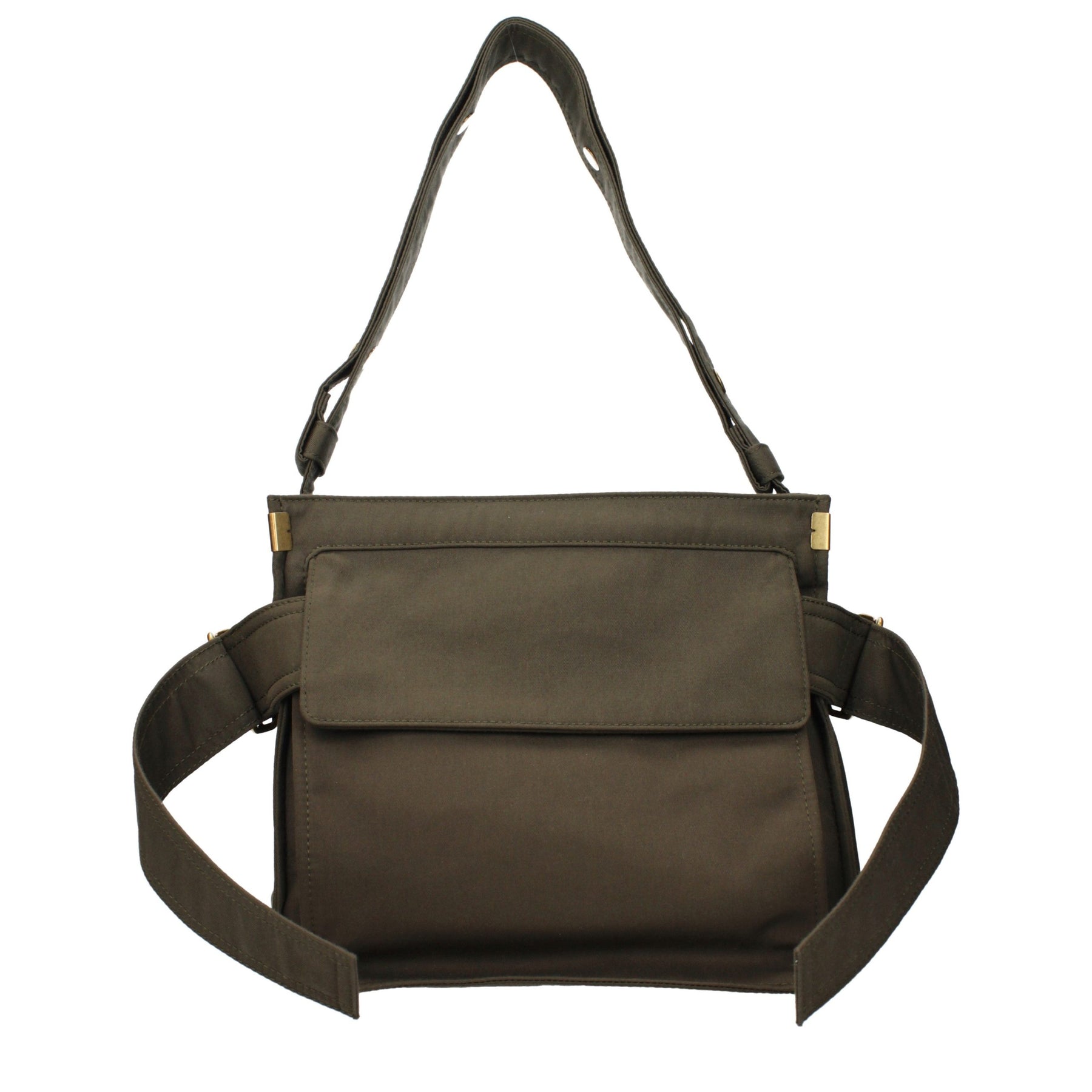 Burberry Green Fabric Shoulder Bag | Regal Royce