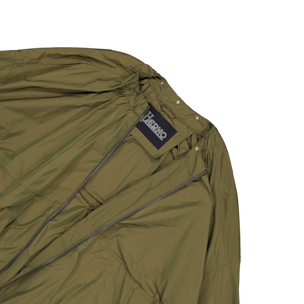 Herno Bicolor Polyester Coat | Regal Royce