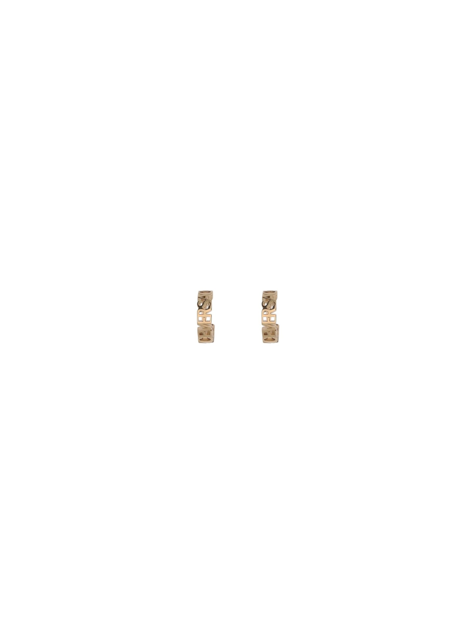 Versace Gold Brass Earrings | Regal Royce