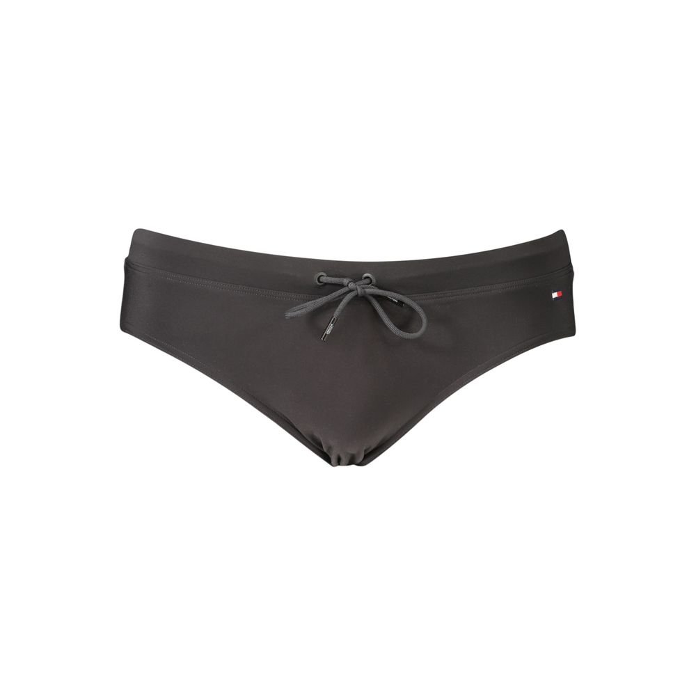 Tommy Hilfiger Black Polyester Men's Briefs | Regal Royce