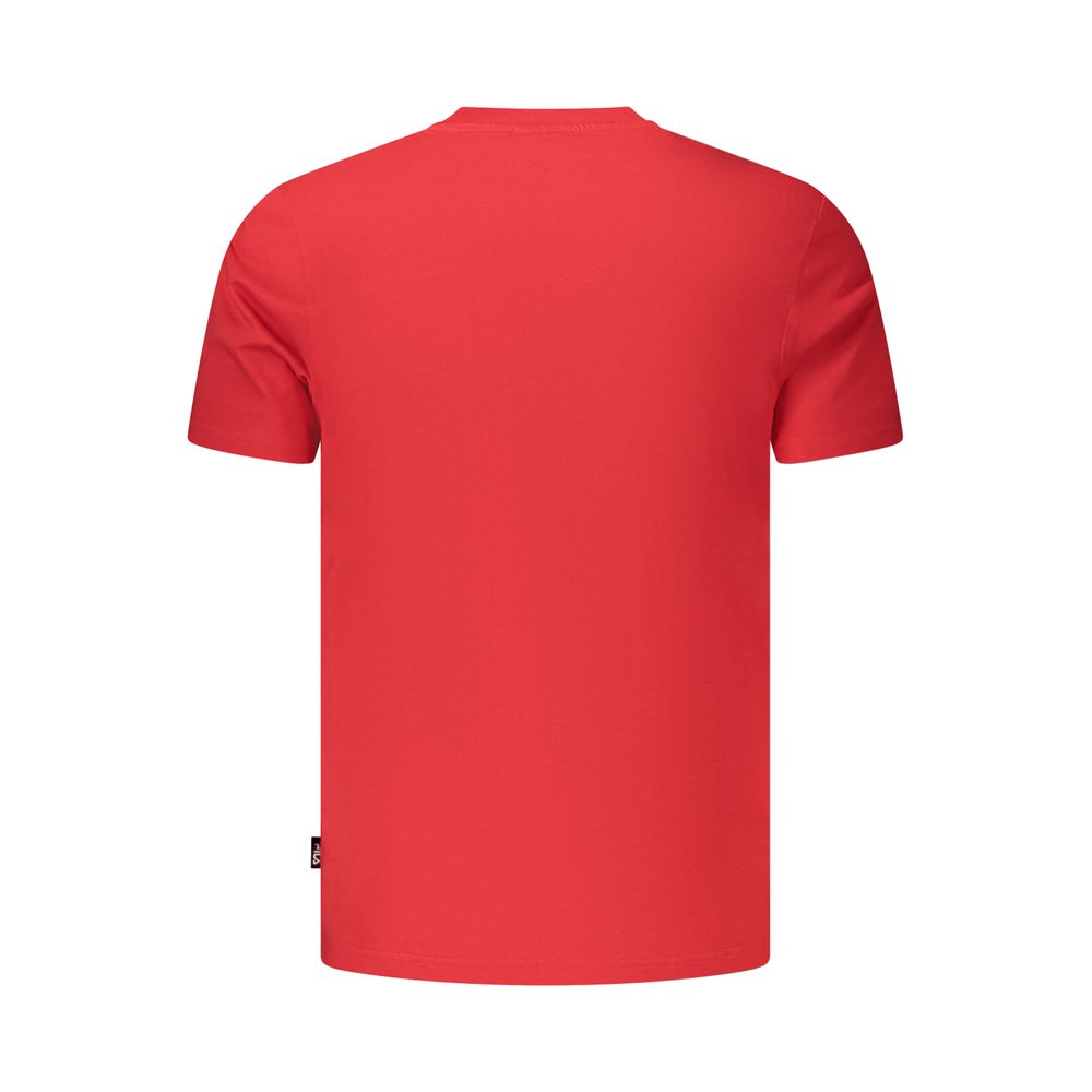 Fila Rosso Cotton Mens Tshirt | Regal Royce