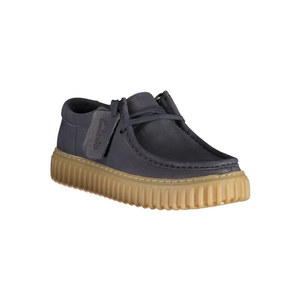 Clarks Blue Leather Men's Classic Shoe | Regal Royce
