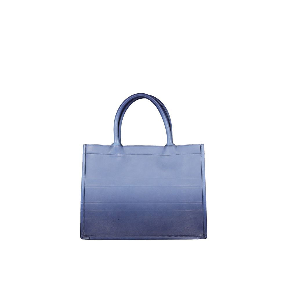 Dior Blue Calfskin Tote Bag | Regal Royce