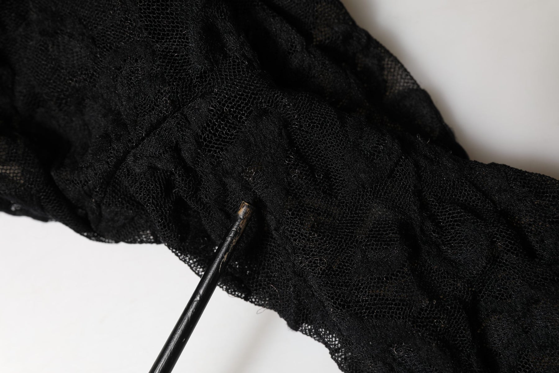 Dolce & Gabbana Black Floral Lace Turtle Neck Long Sleeve Top | Regal Royce