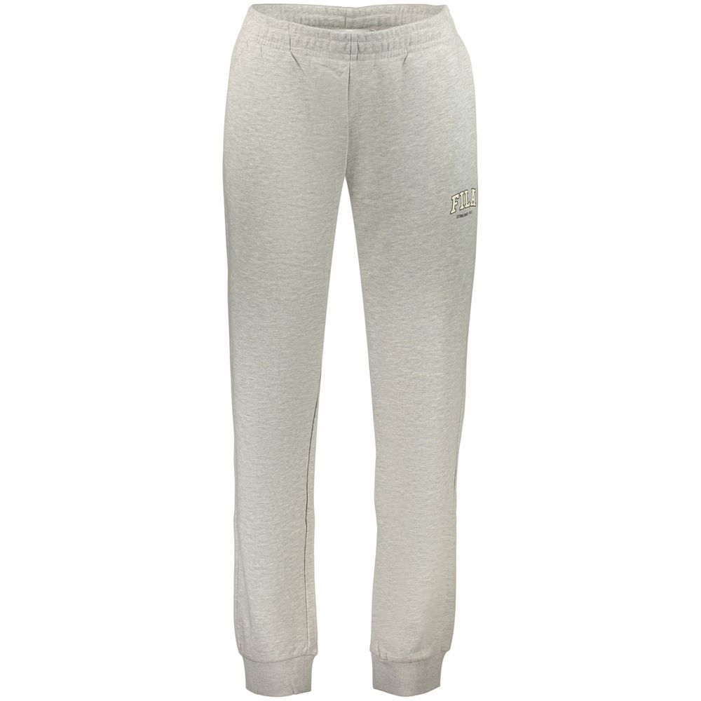 Fila Gray Cotton Men's Trousers | Regal Royce
