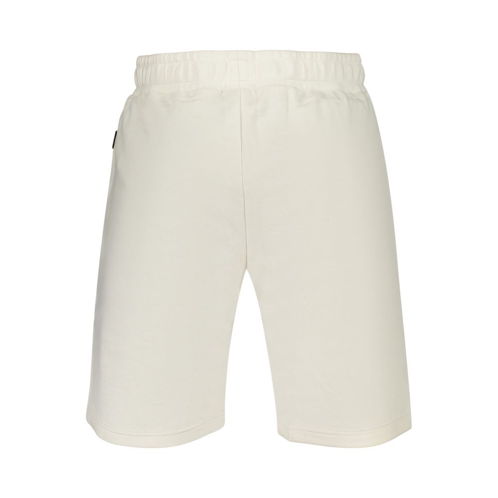 Fila White Cotton Men's Pant | Regal Royce