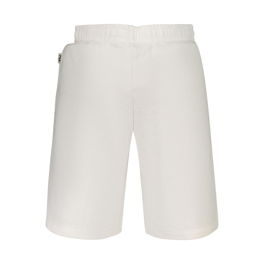 Fila White Cotton Mens Pants | Regal Royce