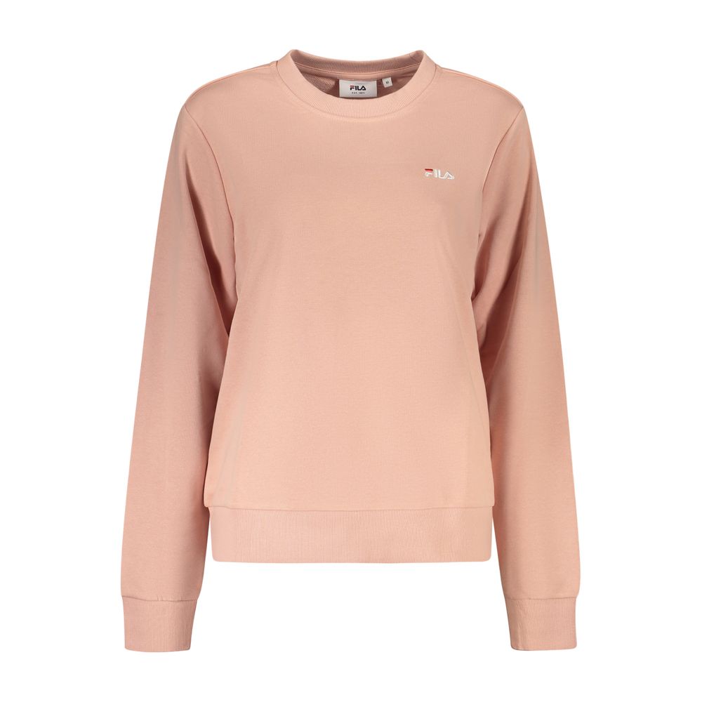 Fila Pink Cotton Women's Sweatshirt | Regal Royce