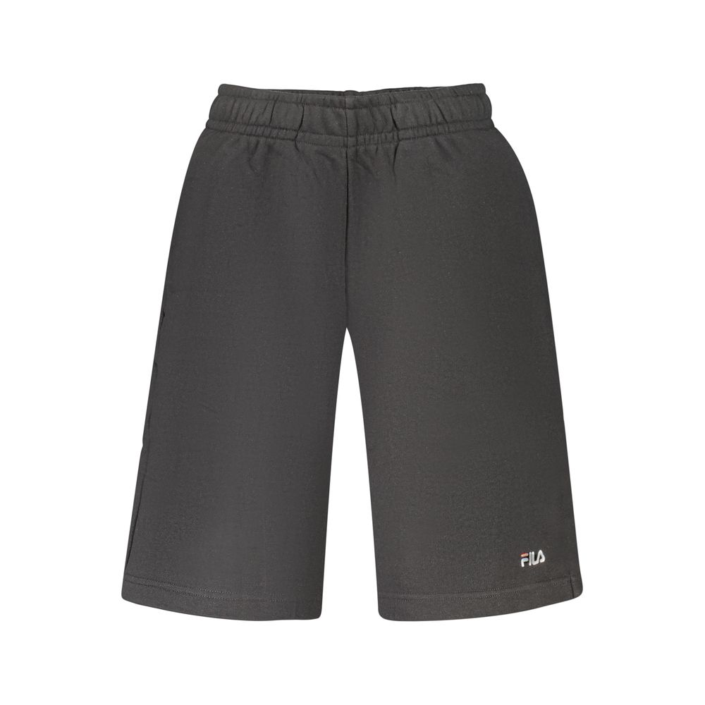 Fila Black Cotton Men's Pants | Regal Royce