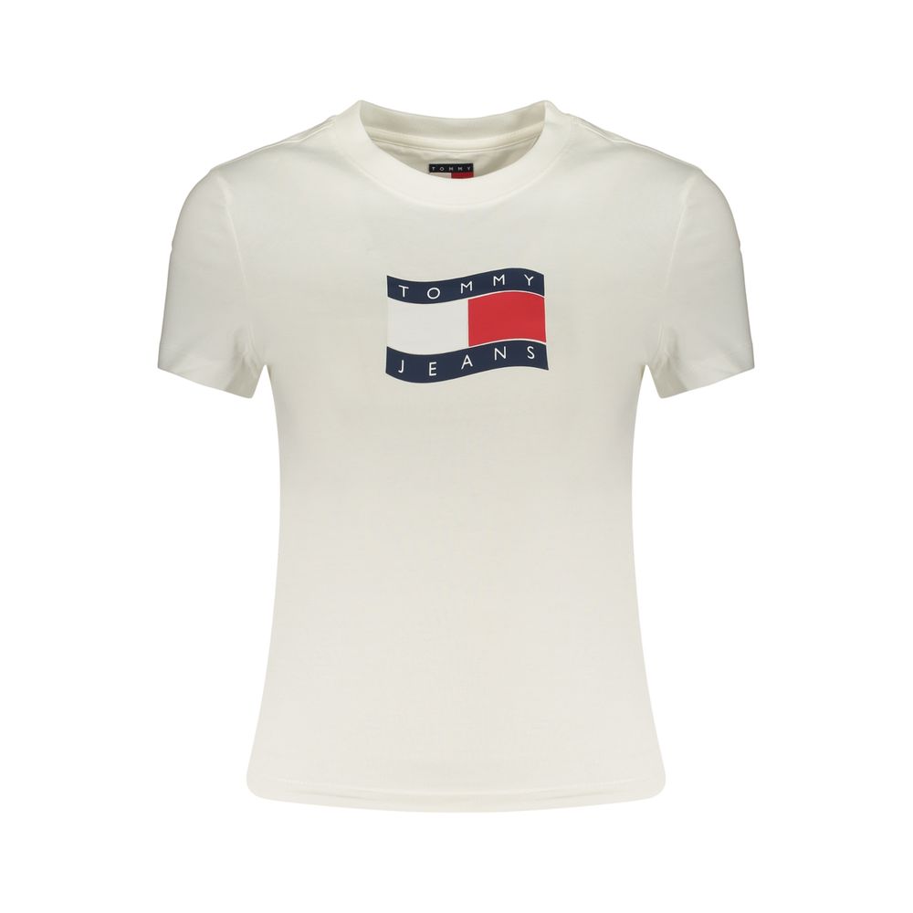 Tommy Hilfiger Bianco Cotton Women's T-Shirt | Regal Royce