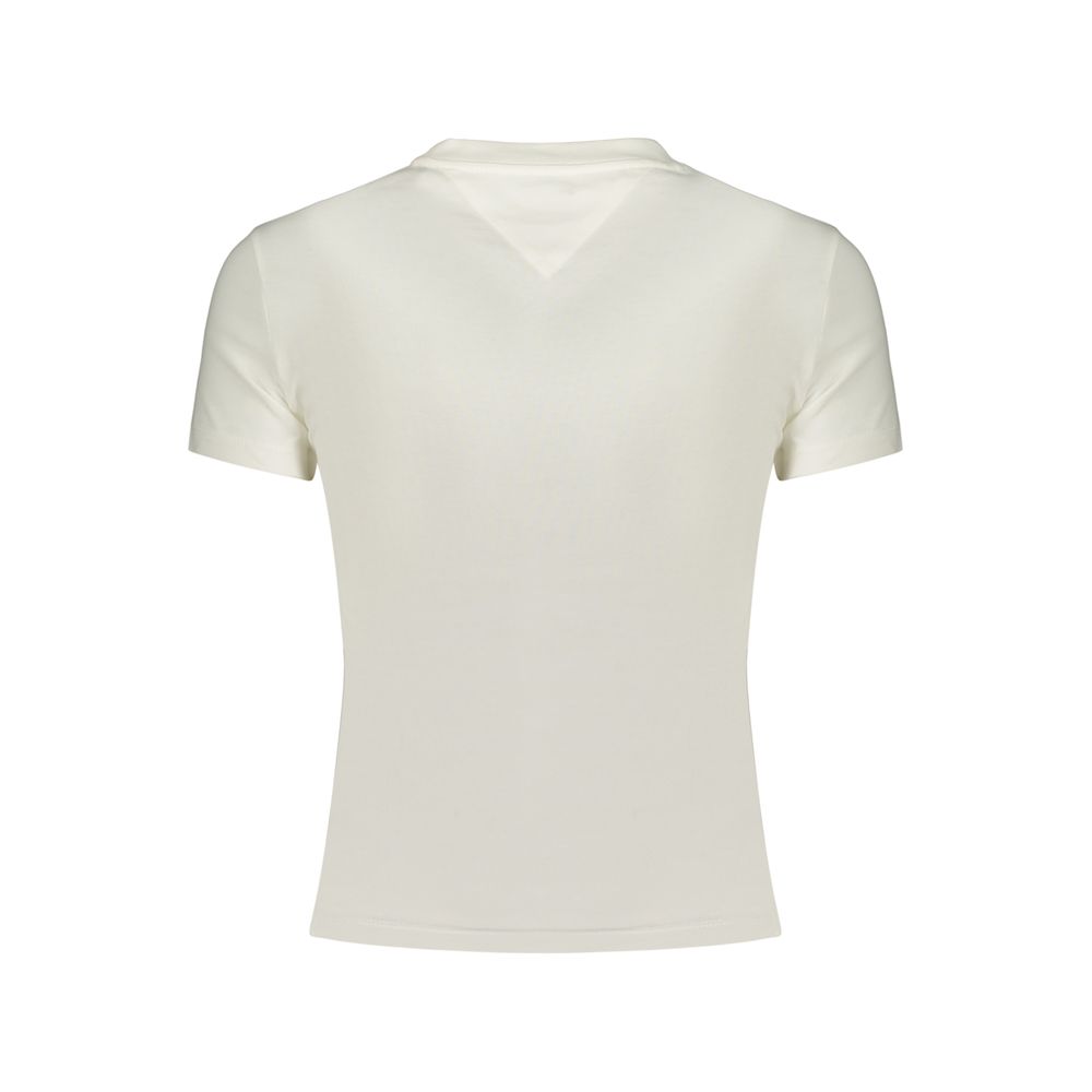 Tommy Hilfiger Bianco Cotton Women's T-Shirt | Regal Royce