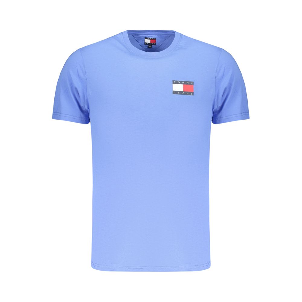 Tommy Hilfiger Blue Cotton Men's T-Shirt | Regal Royce