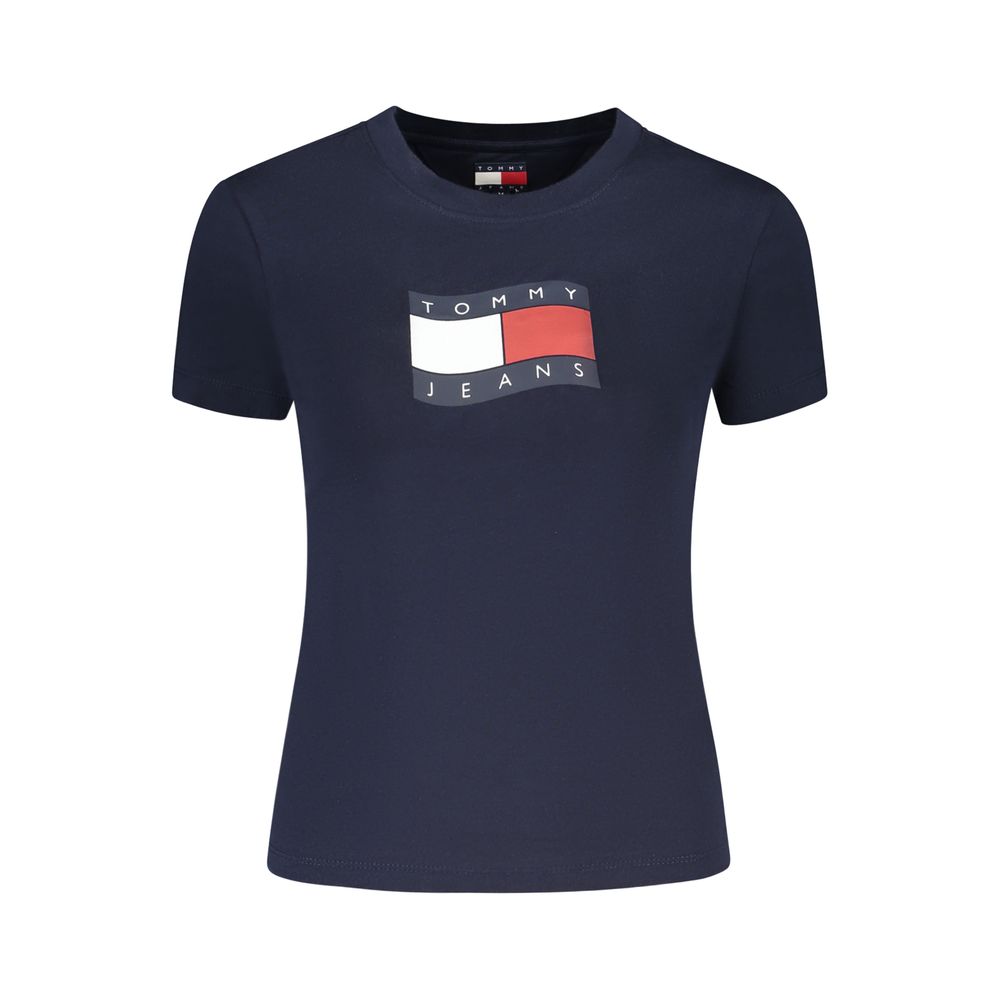 Tommy Hilfiger Blue Cotton Women's T-Shirt | Regal Royce
