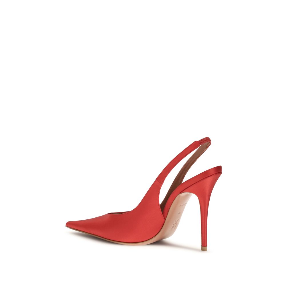 Amina Muaddi Multicolor Silk High Heel Pumps | Regal Royce